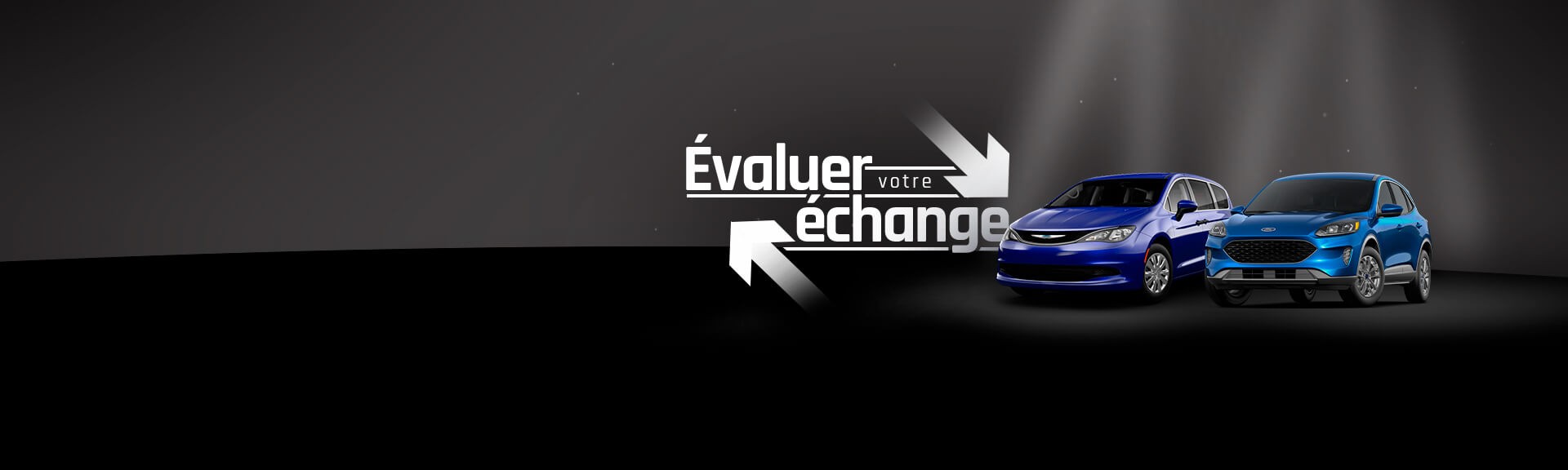 Évaluation de la valeur de votre véhicule d’échange - Image de bannière