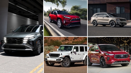 Top 5 des meilleurs VUS hybrides et hybrides rechargeables