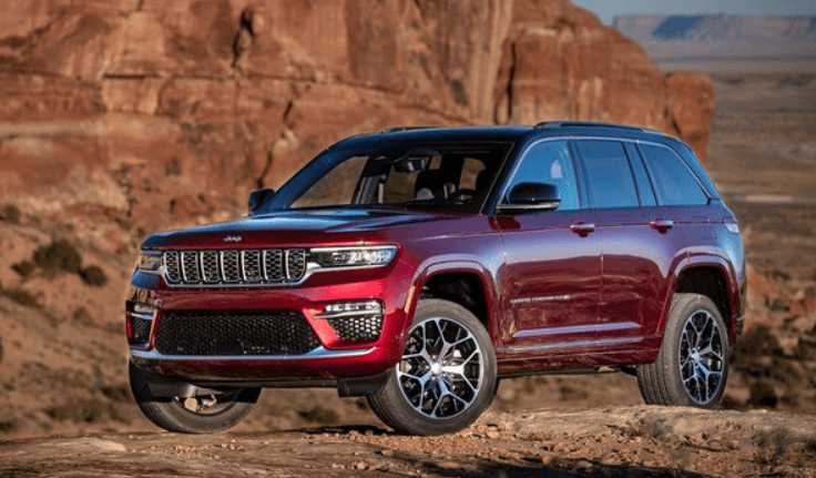 Jeep Grand Cherokee 2023 rouge 